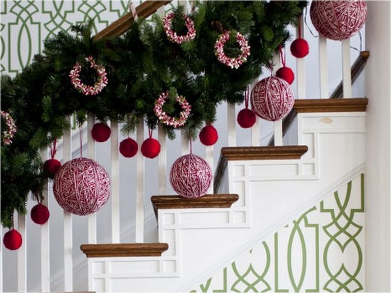 Как украсить дом на Новый год своими руками