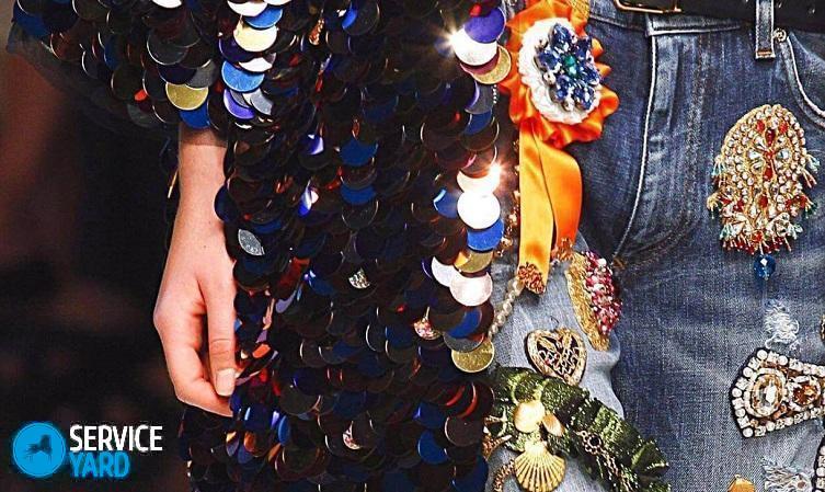 Как украсить джинсы?
