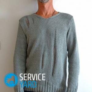 Как украсить свитер?