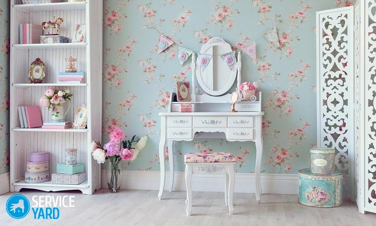 Как украсить туалетный столик?