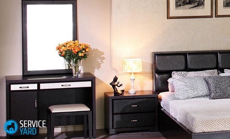 Как украсить туалетный столик?