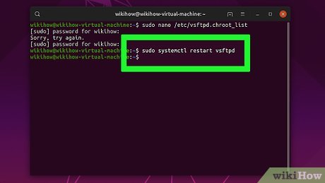 Как установить и настроить FTP сервер на Ubuntu Linux
