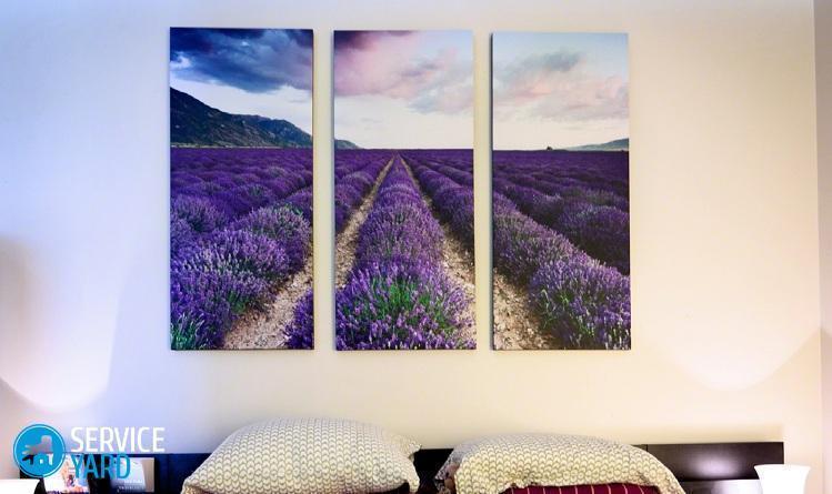 Как вешать картины на стену — варианты