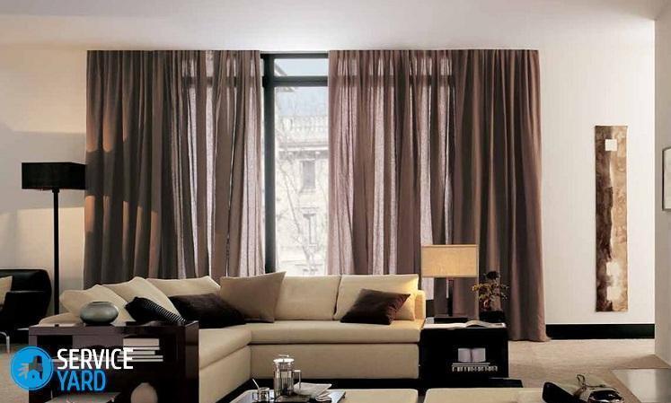 Как вешать шторы на карниз с кольцами?