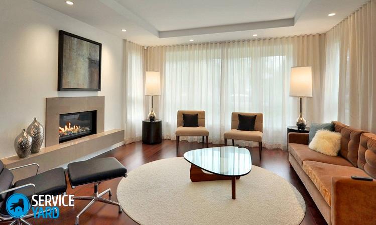 Как вешать тюль?