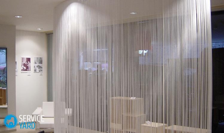 Как вешать тюль?