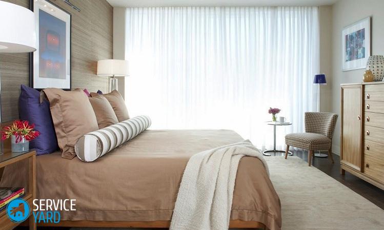 Как вешать тюль?