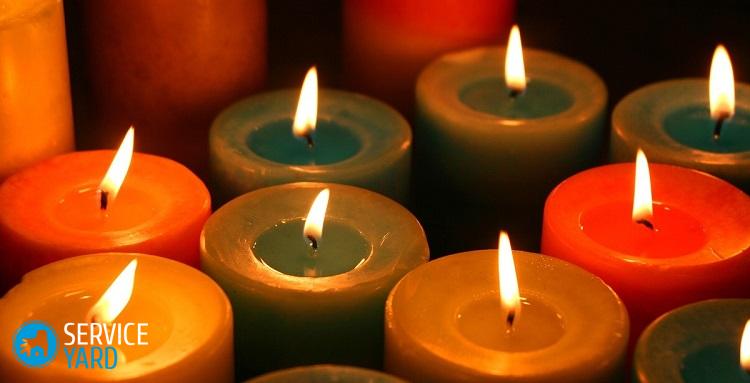 Как воск от свечи убрать с одежды?