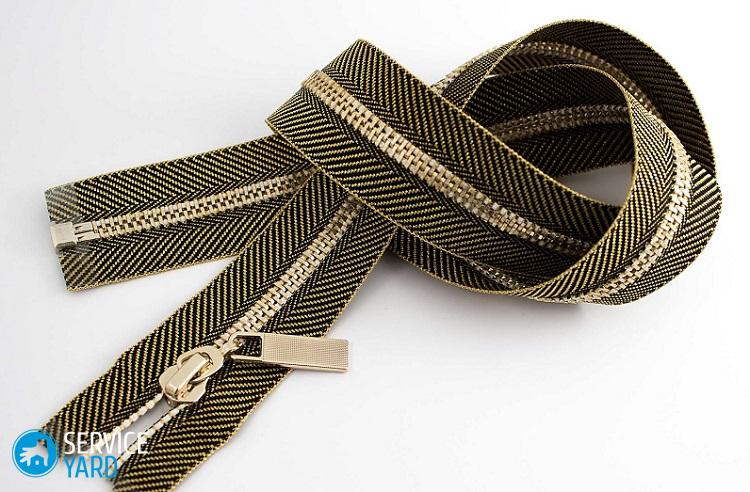 Как вшить молнию своими руками?