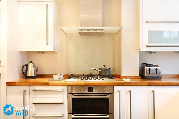 Как встроить газовую плиту в столешницу?