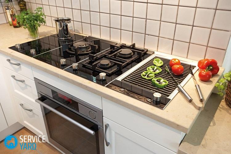 Как встроить газовую плиту в столешницу?
