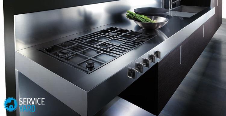 Как встроить газовую плиту в столешницу?