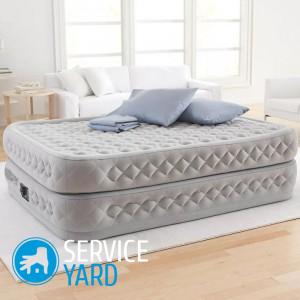 Как выбрать надувной матрас для сна?