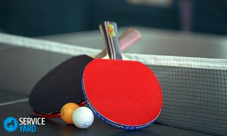Как выбрать ракетку для настольного тенниса?