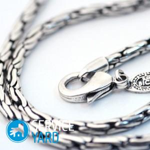 Как выбрать серебряную цепочку мужчине?