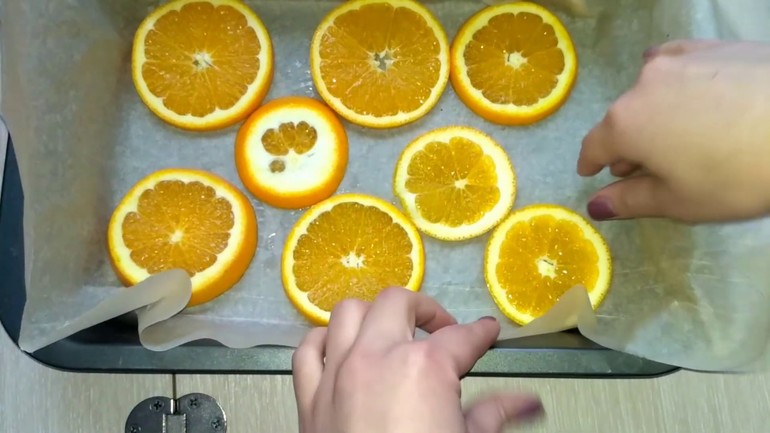 Как высушить апельсин в домашних условиях для декора