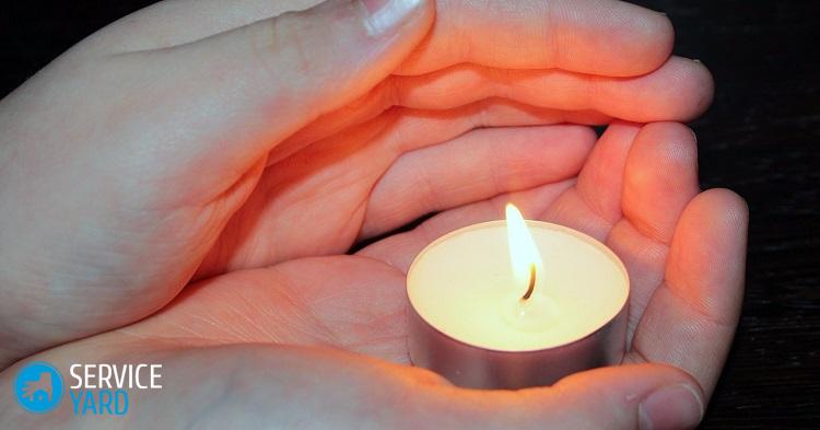 Как вывести воск с одежды?