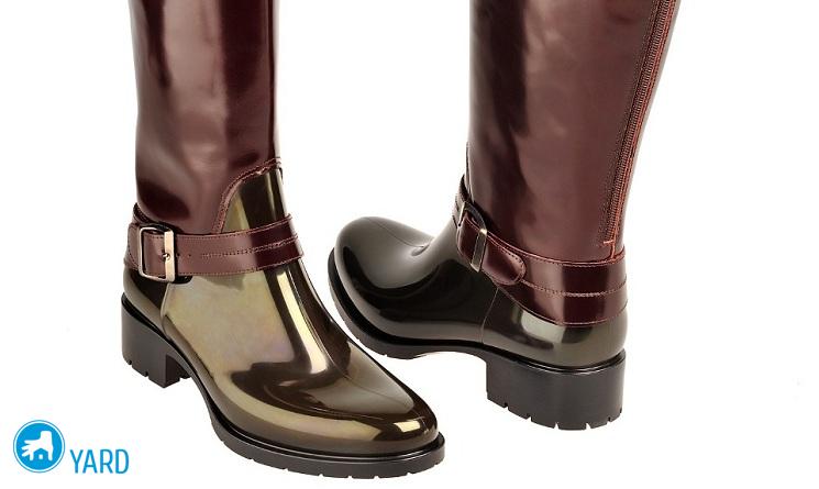 Как заклеить сапоги?