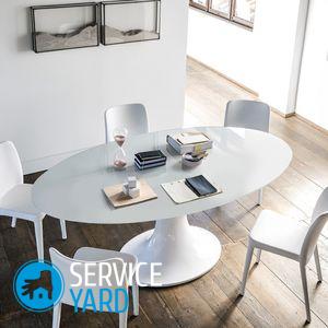 Как закрепить стекло на столе?