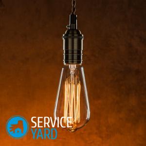 Как заменить лампочку в потолочном светильнике?