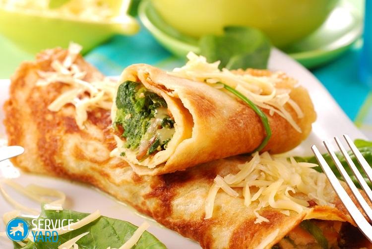 Какие начинки сделать для блинов?