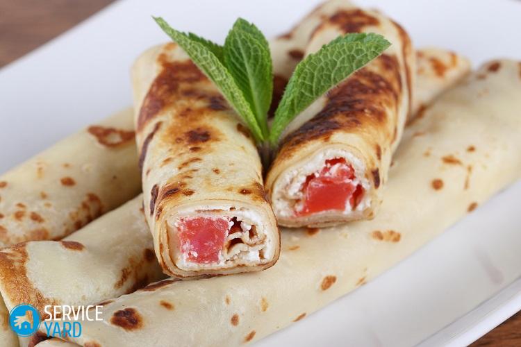 Какие начинки сделать для блинов?