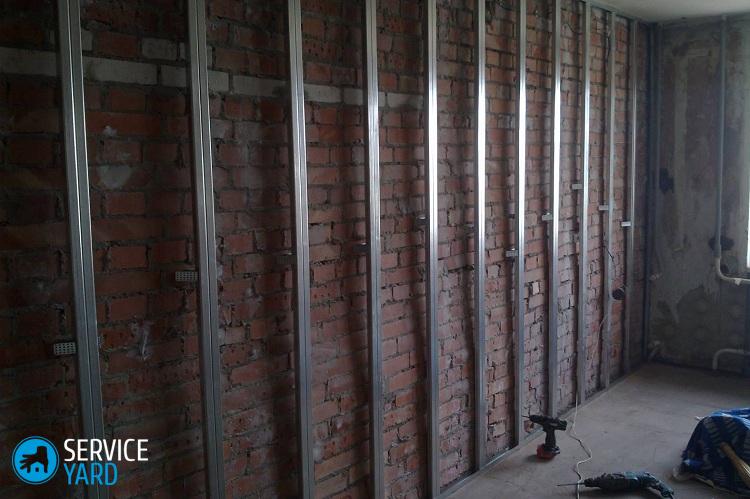 Какие профиля нужны для стен из гипсокартона?