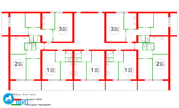 Какие стены можно сносить в панельном доме?