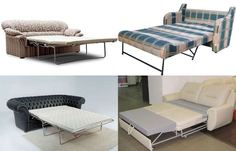 Какими бывают механизмы раскладывания диванов