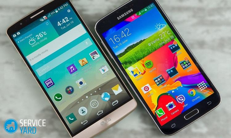 Какой телефон лучше — “Самсунг” или “Лджи”?