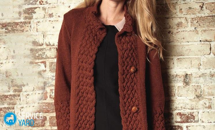 Какую пряжу выбрать для кардигана спицами?