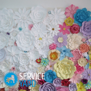 Картины из бумажных цветов своими руками