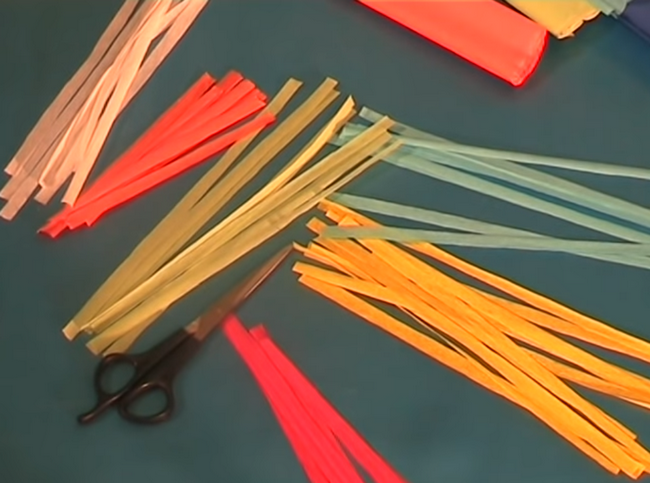 Картины из гофрированной бумаги своими руками: метод торцевания, мастер класс