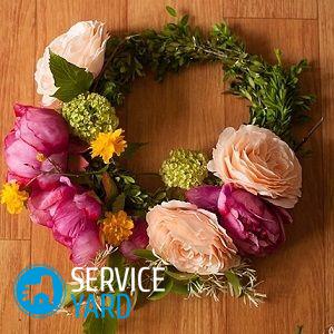 Картины из искусственных цветов своими руками