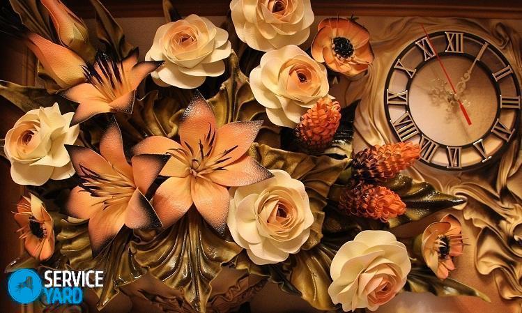 Картины из кожи своими руками