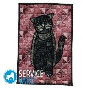 Картины из лоскутков ткани своими руками