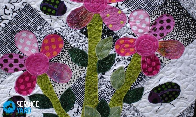 Картины из лоскутков ткани своими руками