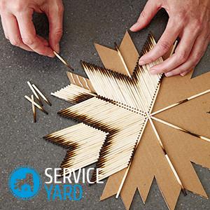 Картины из спичек своими руками