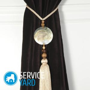 Кисти для штор своими руками