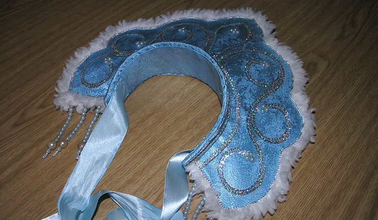 Кокошник для Снегурочки своими руками: пошаговый мастер-класс