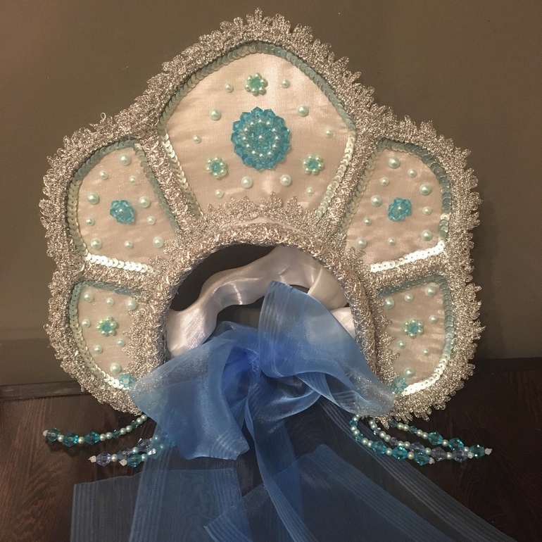 Кокошник для Снегурочки своими руками: пошаговый мастер-класс Кокошник для Снегурочки своими руками: пошаговый мастер-класс