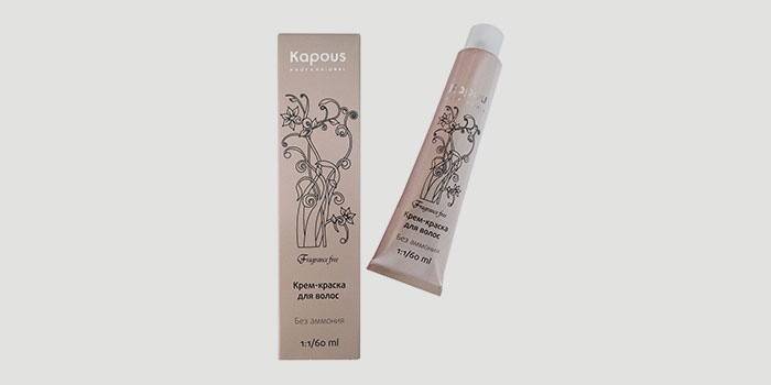 Кольори фарб для волосся