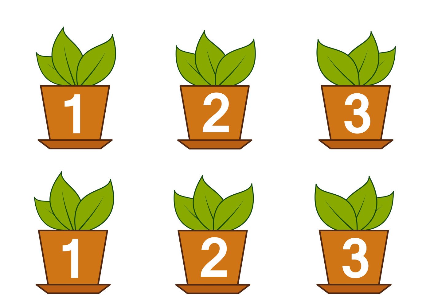 Конспект ігрового заняття «Кімнатні рослини»