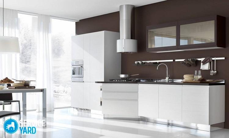 Коричневая кухня — какие обои подобрать?