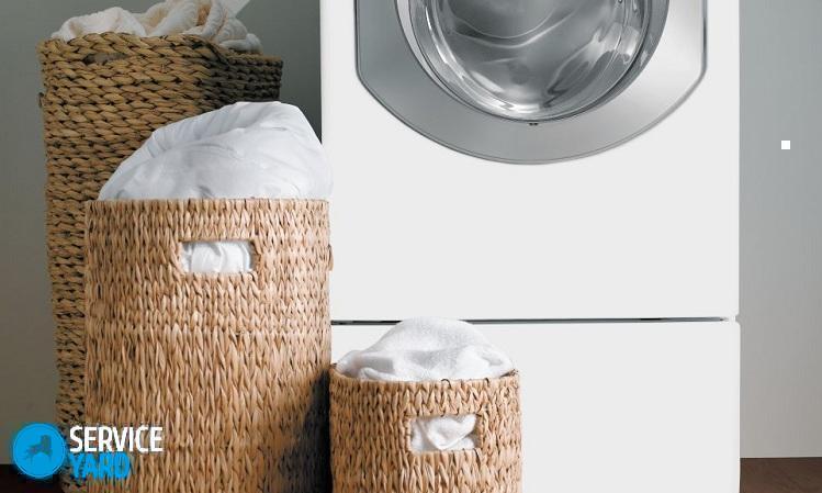 Корзина для белья своими руками