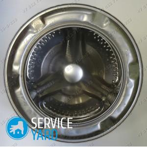 Косточка от лифчика попала в стиральную машину