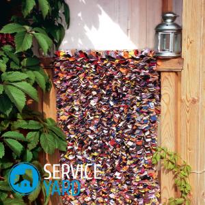 Коврик из старых футболок своими руками — мастер-класс