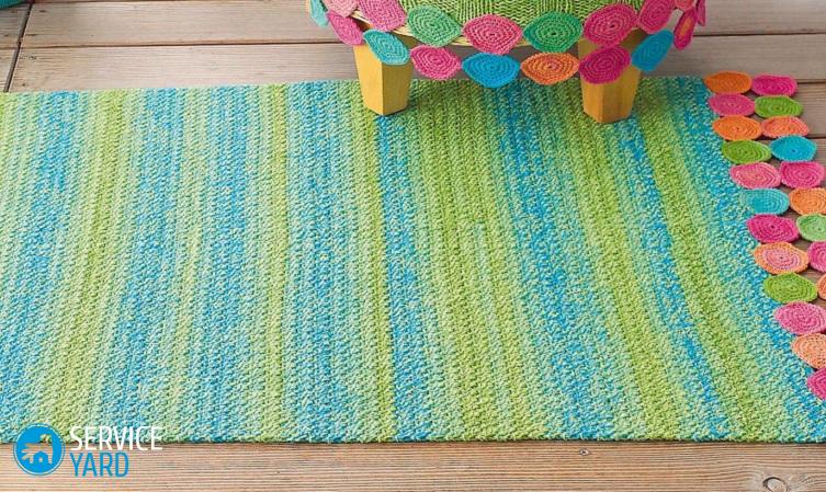 Коврики своими руками из старых вещей