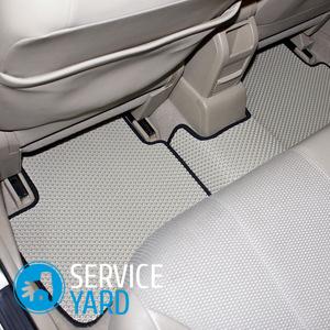 Коврики в машину своими руками