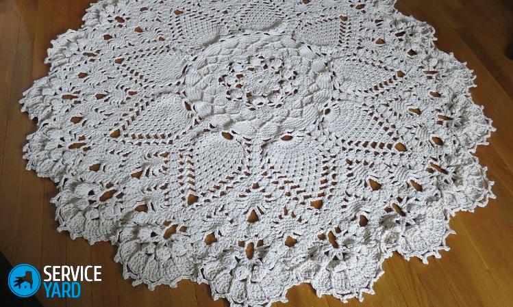 Ковры из шнура своими руками — схемы, их описание